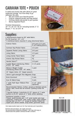 Noodlehead - Caravan Tote and Pouch - Image 2